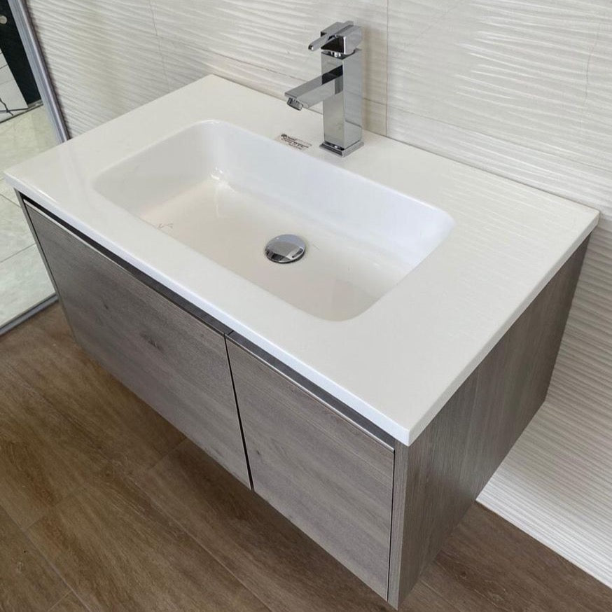 Mueble de baño moderno, modelo Soria elegante y minimalista