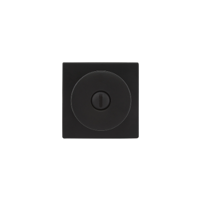 Pomo Bilbao Kwikset Baño Negro Mate - Kwikset -  Pomos