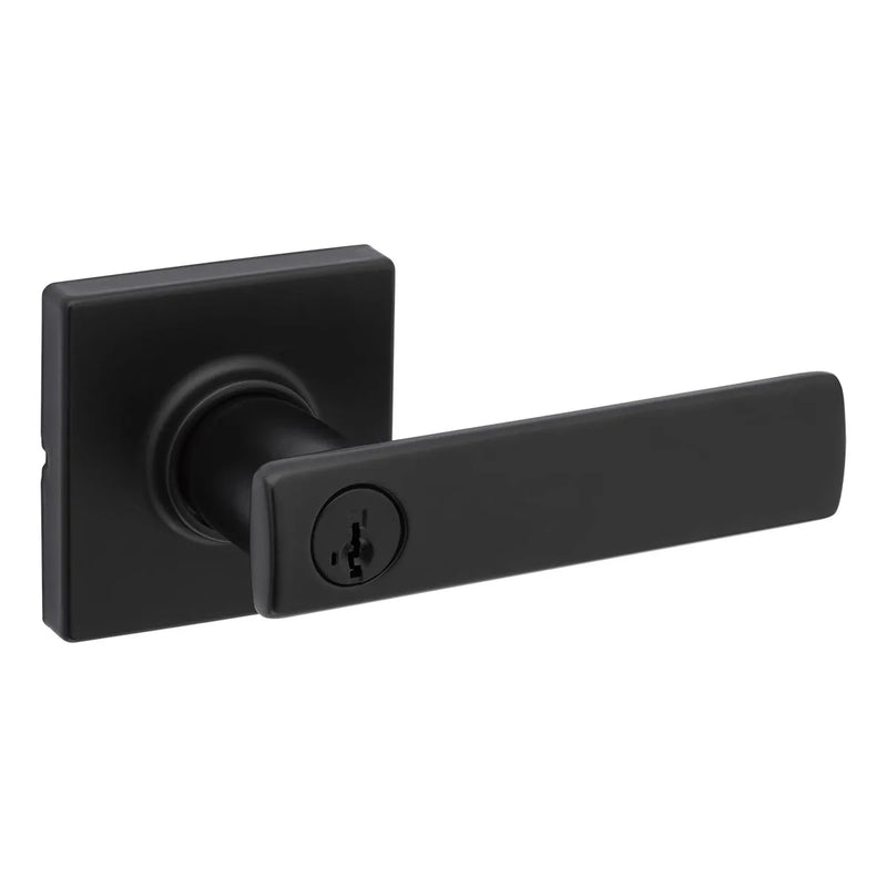 Manija Breton Kwikset Entrada Negro Mate - Kwikset -  Manijas