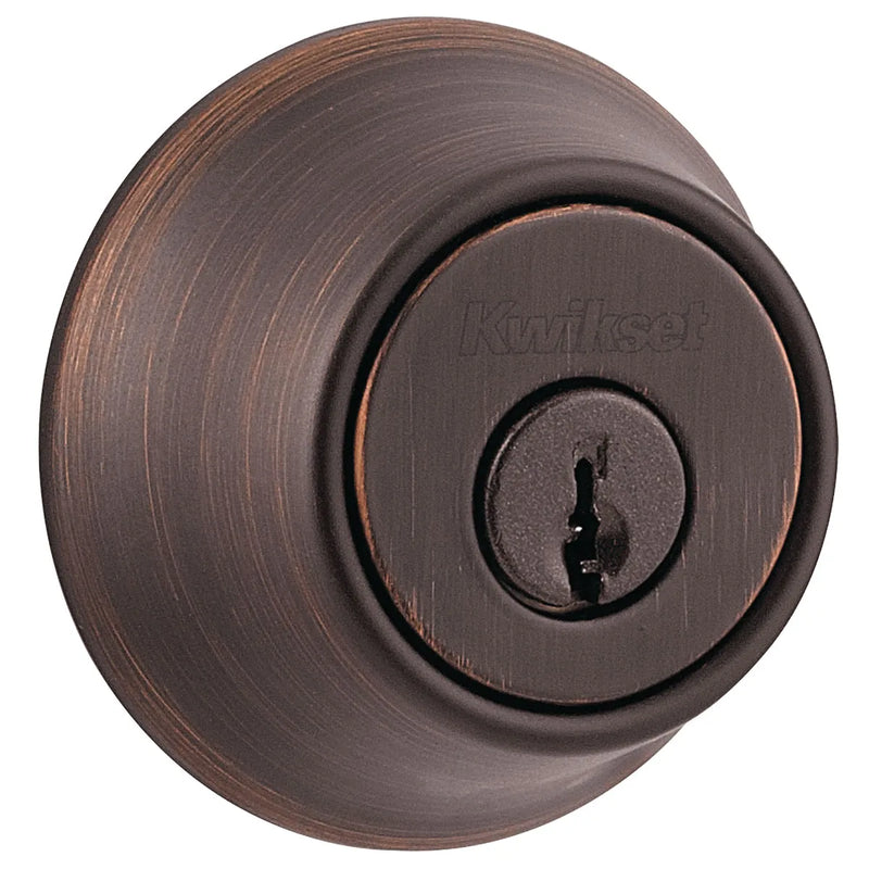 Cerrojo 665 Doble Kwikset Latón Antiguo - Kwikset -  Cerraduras