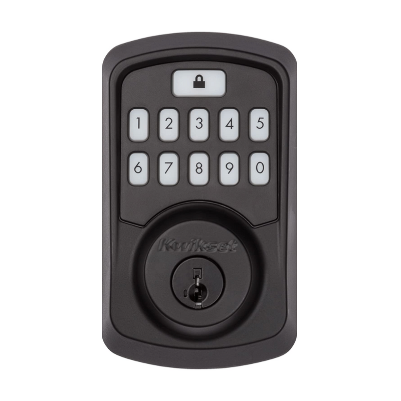 Cerrojo Electrónico Aura Bluetooth Kwikset Entrada Negro Mate - Kwikset -  Cerraduras eléctricas