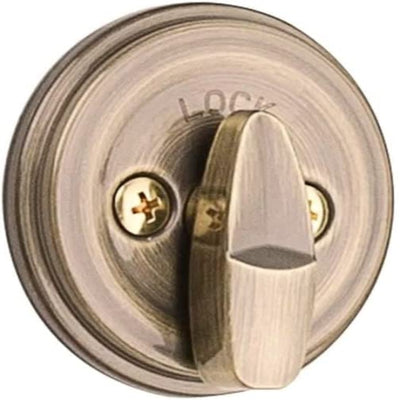 Cerrojo 980 Kwikset Latón Antiguo - Kwikset -  Cerraduras