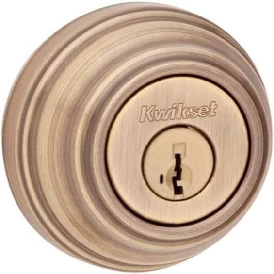 Cerrojo 980 Kwikset Latón Antiguo - Kwikset -  Cerraduras