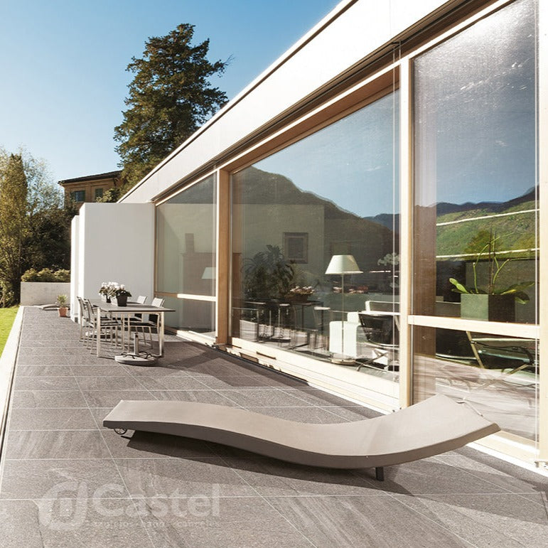 Piso Porcelánico Architech Castel 60x60 Black - Castel -  Cerámicos