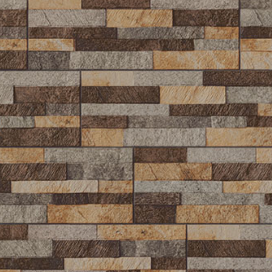 Piso CerÃ¡mico RepÃºblica Daltile 18x50 Multicolor - Daltile -  CerÃ¡micos