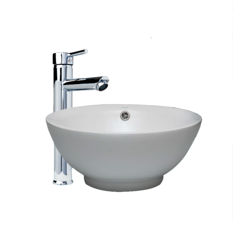 Kit Constanza Lavabo + Monomando Damasco Alto 3210